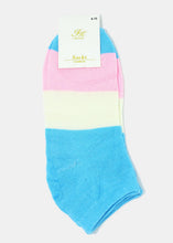 Load image into Gallery viewer, Large Stripes Low Cut Socks