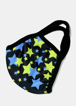 Load image into Gallery viewer, Star Print Adult Face Mask