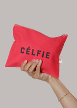 Load image into Gallery viewer, Re-Use Canvas Pouch - Celfie