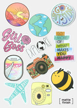 Load image into Gallery viewer, Oki Sticker- Yellow Camera