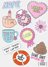 Load image into Gallery viewer, Oki Sticker- Same, Different
