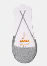 Load image into Gallery viewer, Lace Toe Slingback Socks
