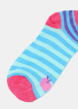 Load image into Gallery viewer, Soft Striped &amp; Apple Low-Cut Socks
