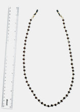 Load image into Gallery viewer, Neutral Colored Beaded Eyeglasses Strap

