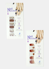 Load image into Gallery viewer, Colorful Multi Design Nail Stickers
