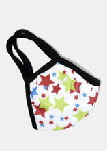Load image into Gallery viewer, Star Print Adult Face Mask
