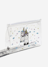 Load image into Gallery viewer, AOA Clear Makeup Pouch - Unicorn
