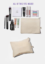 Load image into Gallery viewer, xx AOA Canvas Pouch - Flower Sketch
