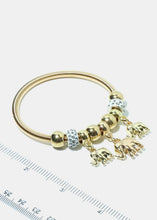 Load image into Gallery viewer, Elephant Charm Bracelet
