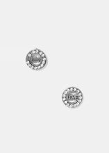 Load image into Gallery viewer, Rhinestone Circle "LOVE" Studs
