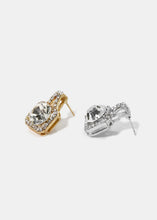 Load image into Gallery viewer, Square Gemstone Earrings
