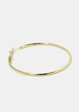 Load image into Gallery viewer, 3-Pair Gold Metal Hoop Earrings
