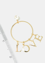 Load image into Gallery viewer, "LOVE" Dangle Earrings
