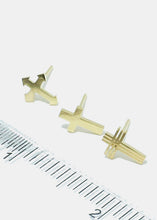 Load image into Gallery viewer, 3-Pair Cross Earrings
