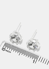 Load image into Gallery viewer, Gemstone Silver Stud Earrings

