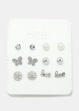 Load image into Gallery viewer, 6-Pair Multi Design Earrings
