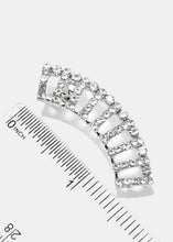 Load image into Gallery viewer, Rhinestone Ladder Pattern Cuff Earring
