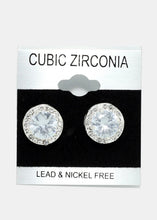 Load image into Gallery viewer, Large Gemstone Stud Earrings
