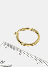 Load image into Gallery viewer, Textured Small Hoop Earrings
