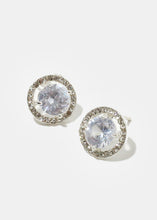 Load image into Gallery viewer, Rhinestone Circle Stud Earrings
