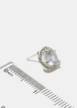 Load image into Gallery viewer, Rhinestone Circle Stud Earrings
