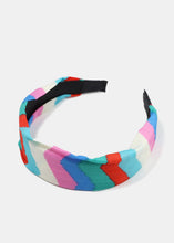 Load image into Gallery viewer, Summer Chevron Headband
