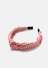 Load image into Gallery viewer, Plaid Knotted Headband
