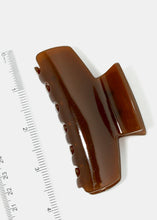 Load image into Gallery viewer, Rectangular Nude Tone Jaw Hair Clips
