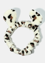 Load image into Gallery viewer, Animal Print Bunny Ears Headband

