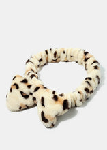 Load image into Gallery viewer, Animal Print Bow Stretchy Headband
