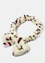 Load image into Gallery viewer, Animal Print Bow Stretchy Headband
