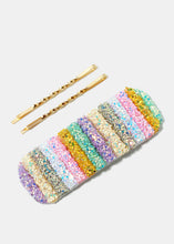 Load image into Gallery viewer, 3-Piece Rainbow Color Hair Pins
