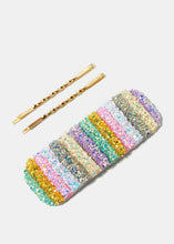 Load image into Gallery viewer, 3-Piece Rainbow Color Hair Pins
