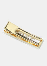 Load image into Gallery viewer, 2-Piece Pearl &amp; Rhinestone Hair Pins
