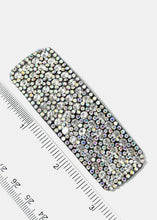 Load image into Gallery viewer, Rectangle Rhinestone Studded Hair Pin
