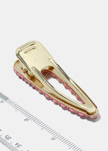 Load image into Gallery viewer, Large Rhinestone Studded Hair Pin
