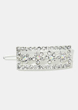 Load image into Gallery viewer, 3-Piece Flower Rhinestone Hair Pins
