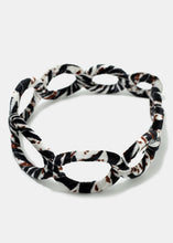 Load image into Gallery viewer, Linked Circled Animal Print Headband
