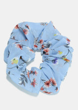 Load image into Gallery viewer, Flower Print Scrunchie
