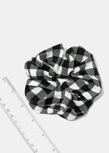 Load image into Gallery viewer, Plaid Large Scunchie

