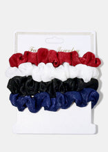 Load image into Gallery viewer, 4-Piece Multi Color Scrunchies
