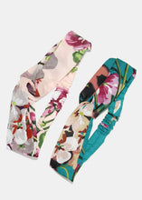 Load image into Gallery viewer, Flower Print Twisted Headband
