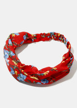 Load image into Gallery viewer, Flower Print Stretch Headband
