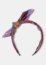 Load image into Gallery viewer, Retro Print Bow Knot Headband
