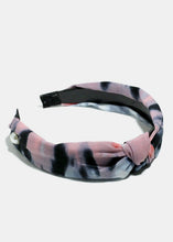 Load image into Gallery viewer, Multi Color Knot &amp; Pearl Headband
