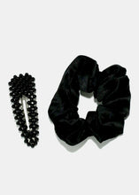 Load image into Gallery viewer, Dotted Hair Pin &amp; Scrunchies
