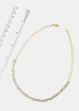 Load image into Gallery viewer, Rhinestone Pave Choker Necklace
