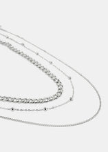 Load image into Gallery viewer, Thick Triple Chain Layered Necklace
