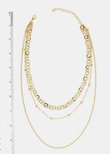 Load image into Gallery viewer, Layered Chain Necklace
