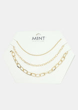 Load image into Gallery viewer, 3-Piece Chain Necklace Set
